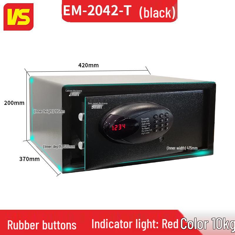 Premium Home & Hotel Anti-Theft Steel Safe with Fingerprint & Password Lock