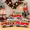 Christmas Candy Box Exquisite Cartoon Car Design Wrought Iron Gift Packing Box for Festival Party Decoration