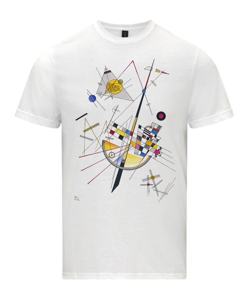Delicate Tension By Wassily Kandinsky Fine Art T-Shirt