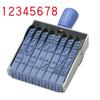 Shachihata Rotating Rubber European Extra Stamp 92 X 10 Gothic Font Stamp, Stamp, 8-line, Large, Size Approx. Mm,