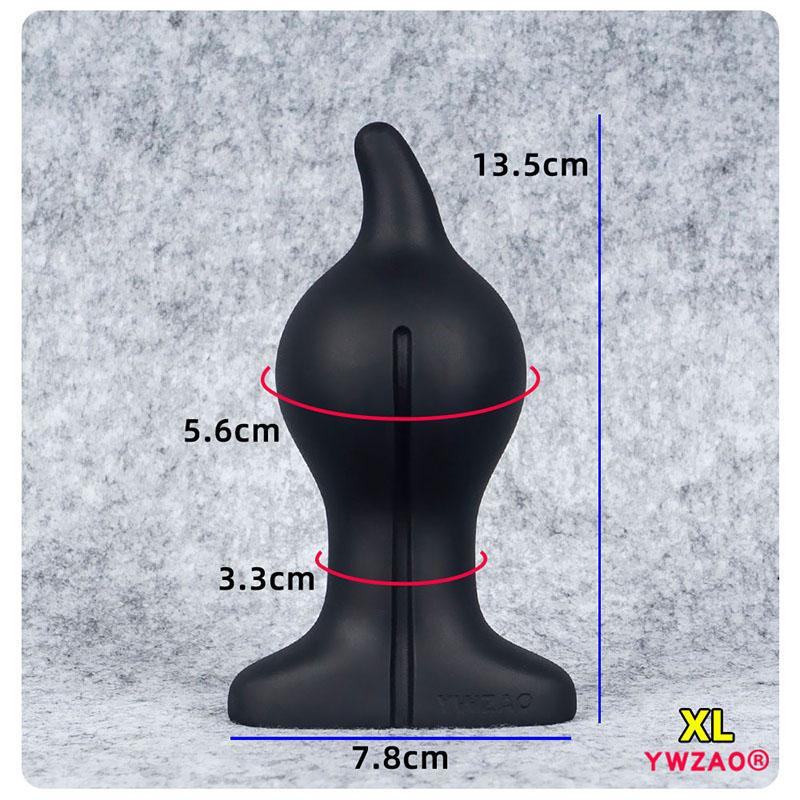 YWZAO Analplugs Flüssigsilikon Weich Kreisförmig Für Äußere Anwendung G97