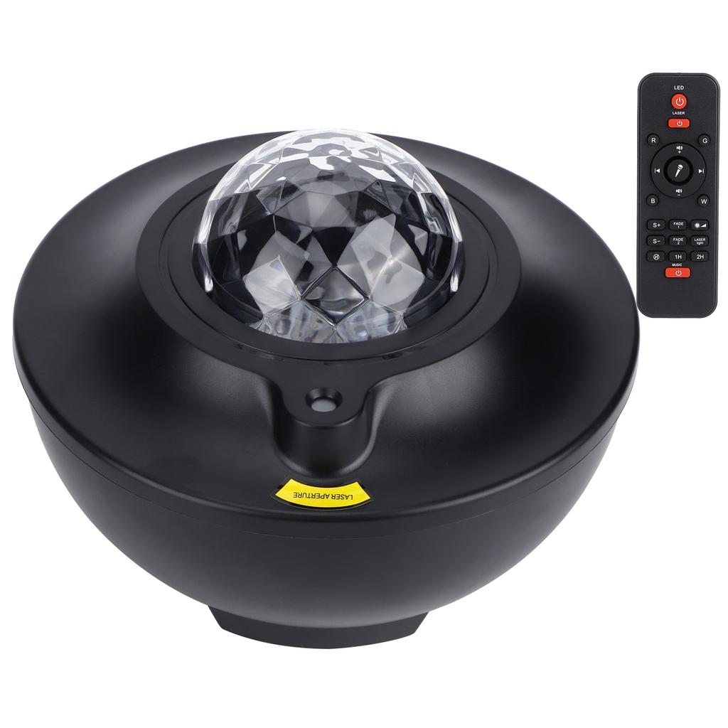 LED Star Projector Light Remote Control Projection Lamp Bedroom KTV Bar Decoration for Bluetooth