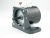 CHANCS 60KTYZ 110V Metal Gear Rotating Barbecue Turntable Gear Reducer Motor with Holder Bracket and Power Cord Switch Plug 100-120RPM