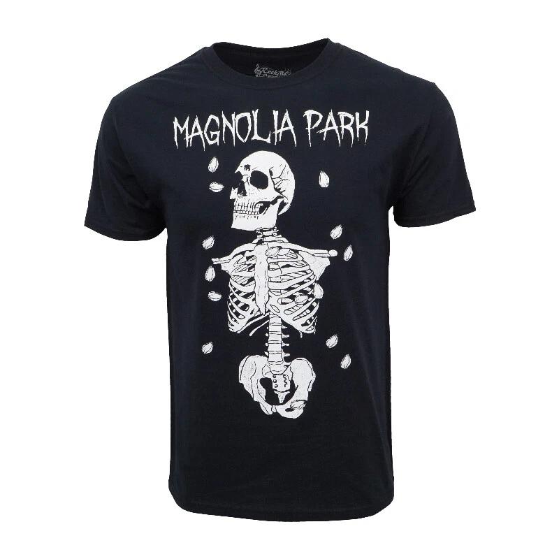 Mognolia Park Unisexs Black Graphic T Shirt S