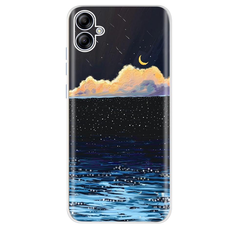 For Samsung Galaxy A04e A04 A04S 2022 Cute Printing Phone Case For SamsungA04 A 04 04e SM-A042F A045F Soft Silicone TPU Cases