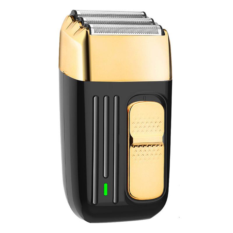 

Электробритва возвратно-поступательная бритвенная головка устройство USB зарядка портативная золотой