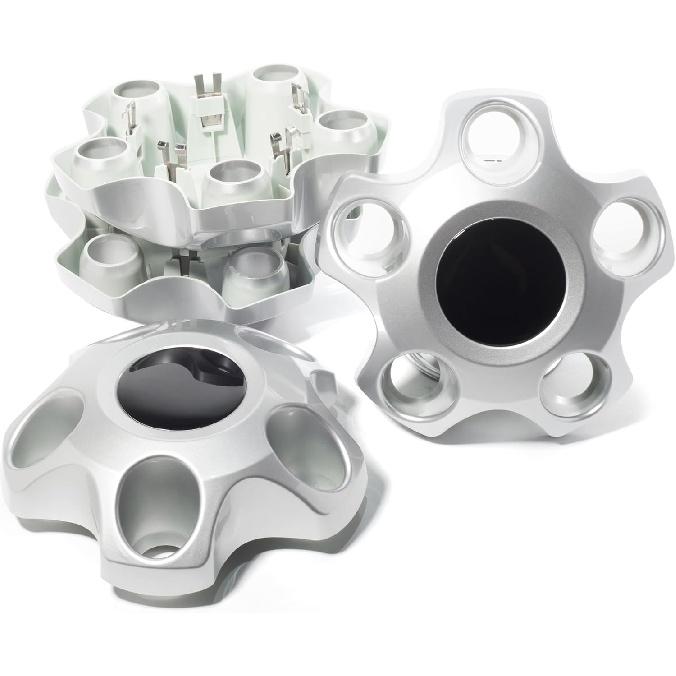 

4Pcs 204.5mm(8.05in) Wheel Center Caps Wheel Rims Replacement 42603-0C051 42603-0C050 426030C051 Silver Hub Caps, Compatible with 2007-2021 Tundra