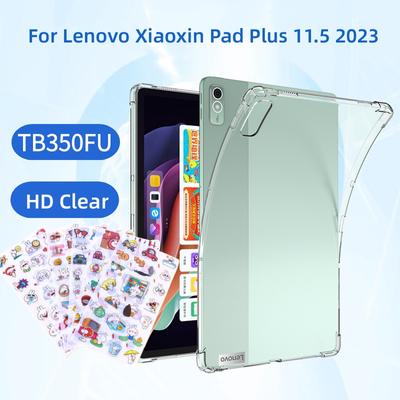 Tablet Case for Lenovo Tab P11 Gen2 TB-350 11.5 Inch 2023 Silicon Soft TPU Shell Airbag for Lenovo Xiaoxin Pad Plus 2023 Case