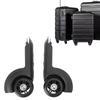 1 Pair DIY Suitcase Replacement Casters Repair Spare Castor Wheels for Travel Luggages Easy Install