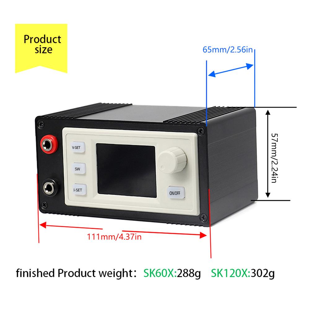 SK120X/SK60X Ρυθμιζόμενη μονάδα τροφοδοσίας ρύθμισης τάσης CNC DC για ηλιακή φόρτιση με έξοδο υψηλού ρεύματος