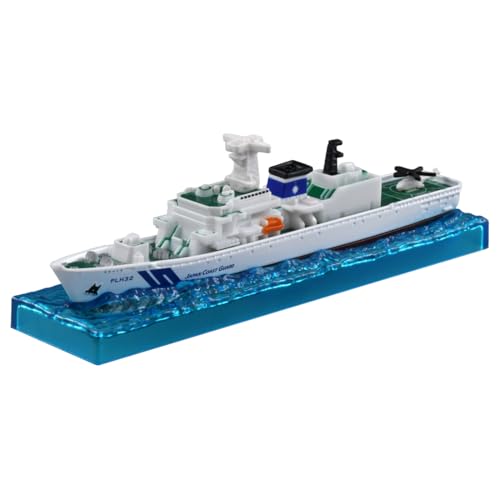 TAKARA TOMY Tomica Long Type Tomica No.140 Japan Coast Guard Patrol Boat Akitsushima PLH32 Mini Car Toy Ages 3 and Up