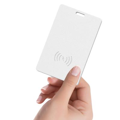 Location Tracking Smart Tag Wireless Charging Ultra-thin Card Works for Find My Wallet Tracker Card for Luggage Purse and More