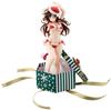Hakoirimusume Scale Complete Mizuhara Chizuru Santa Bikini Fluffy Figure 2nd Xmas Beige Approximately 26cm Tall (Boxed Girl) 1/6 Pre-painted Figure