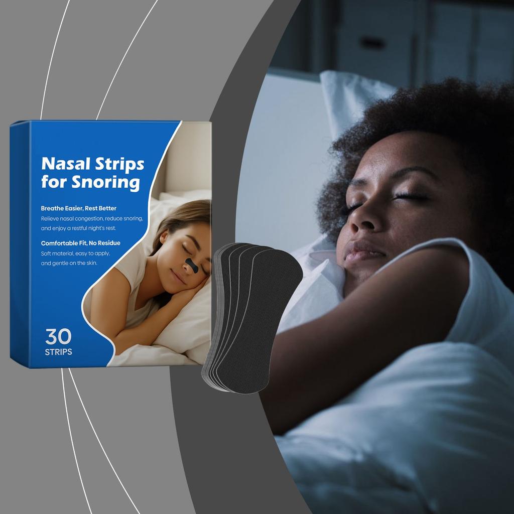 Anti-Snoring Sleep Nose Patch Relieves Nasal Discomfort And Ensures A Comfortable Night's Sleep