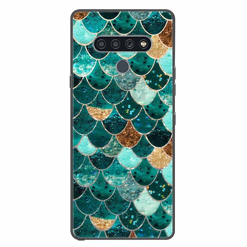For LG K41s K51s Case Silicone Soft Fashion Animal Back Cover for LG Q70 Q60 Case Protector On for LGQ60 K 51S Cartoon Phone Bag
