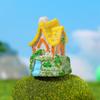 Country Cottage, Miniature House, Fairy Forest Decor, Micro Landscape, Resin Craft, Tabletop Ornament, Creative Figurine