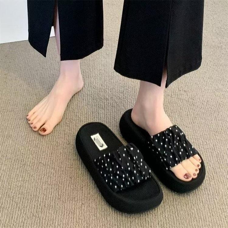 High-top Shoes, Slippers, Women s Shoes, New Style Shoes, Sandals 35 чёрный