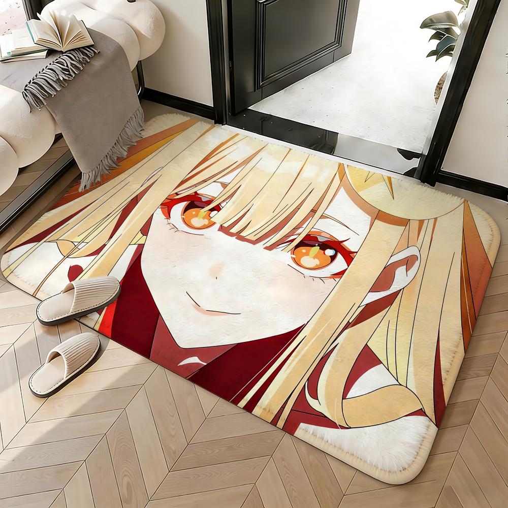 Soft Absorbent Non-Slip Rug Anime C-Cosmic Princess Kaguya Floor Mat Home Decor Doormat Bedroom Floor Mat Shower Carpet