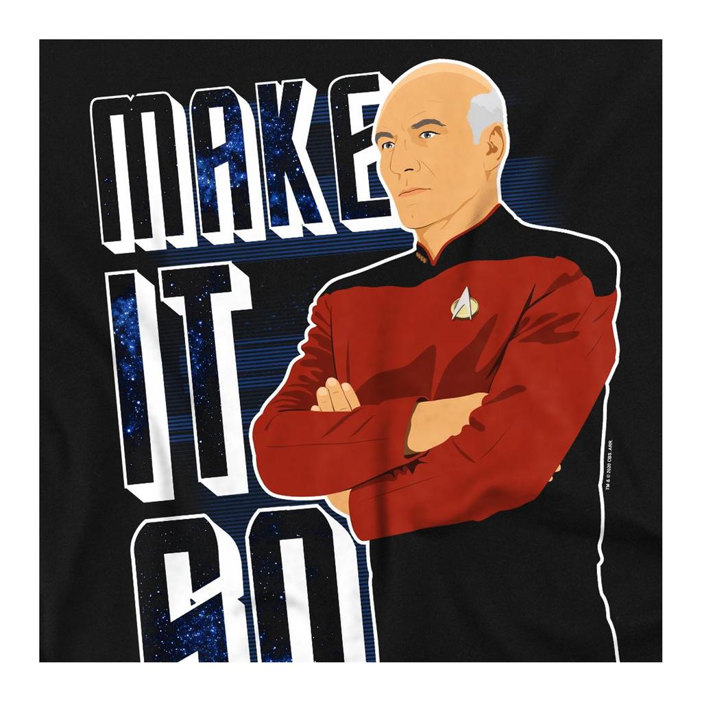 Star Trek: The Next Generation Unisex Adult Make It So T-Shirt