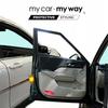 Bmw 3 2012-2018 - Listwy Czarne Boczne Drzwi