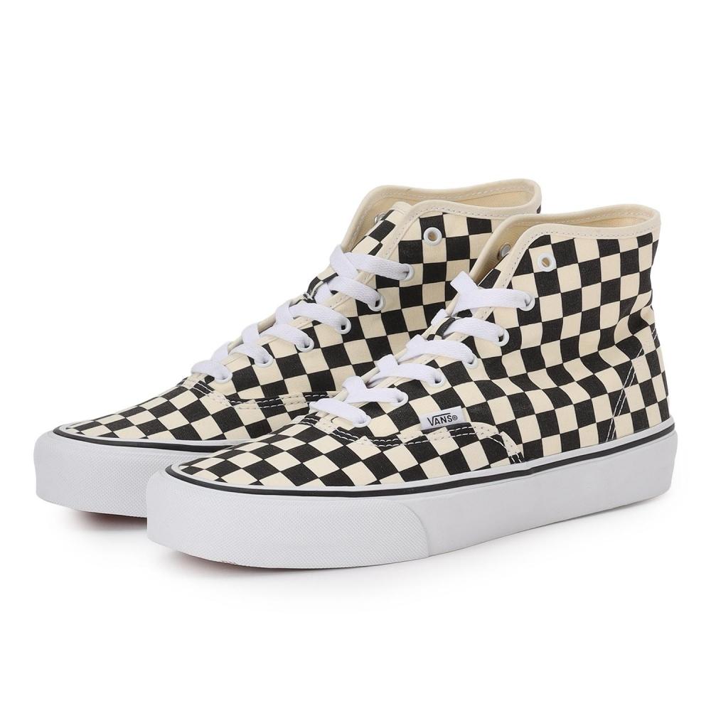 Vans Authentic High 2.0 Chk Bk True Wht Vn000e8hbmw Chk Bk True Wht