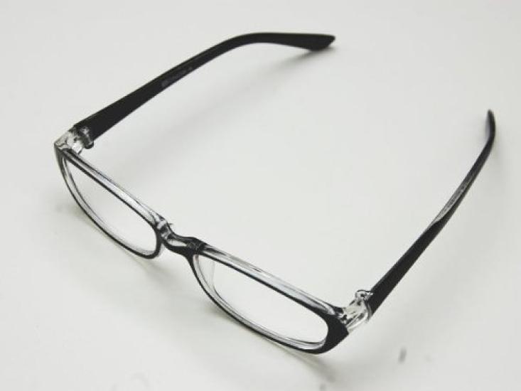Dulton Bonox Series Reading Glasses Black/Clear 3.0 WA023BCL/3