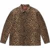 Flannel Pajama Shirt Leopard