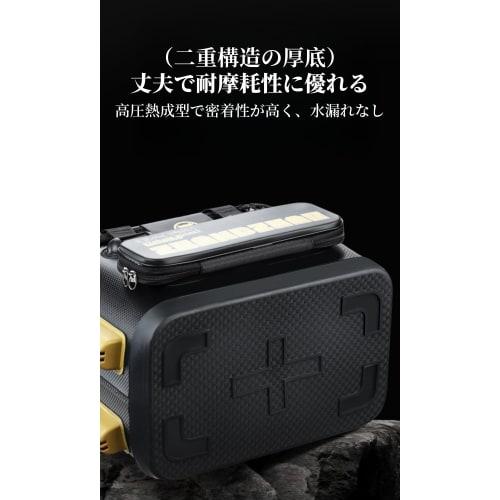 Sit-on tackle box with rod holder, tackle bag, fishing bucket, 45cm, with pliers holder, EVA material, fishing box, fishing bucket, 40L, multi-functio