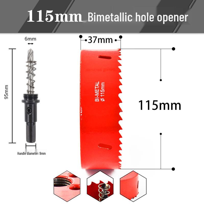 Woodworking Bi-metal Hole Saw for Gypsum, PVC, and Plastic