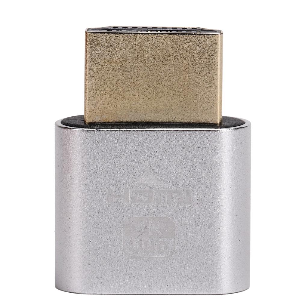 High Definition Multimedia Interface Dummy-Stecker Hot-Swap-fähig 4K Display-Emulator(Silber )