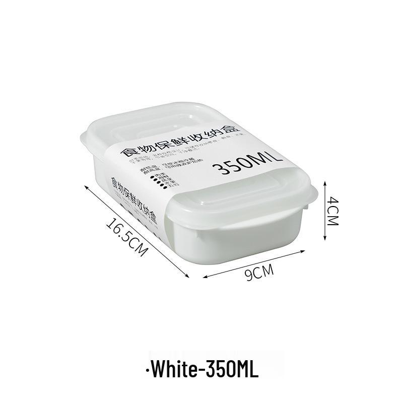 Transparent Food-Grade Fresh-Keeping Plastic Box with Lid for Refrigerator Use