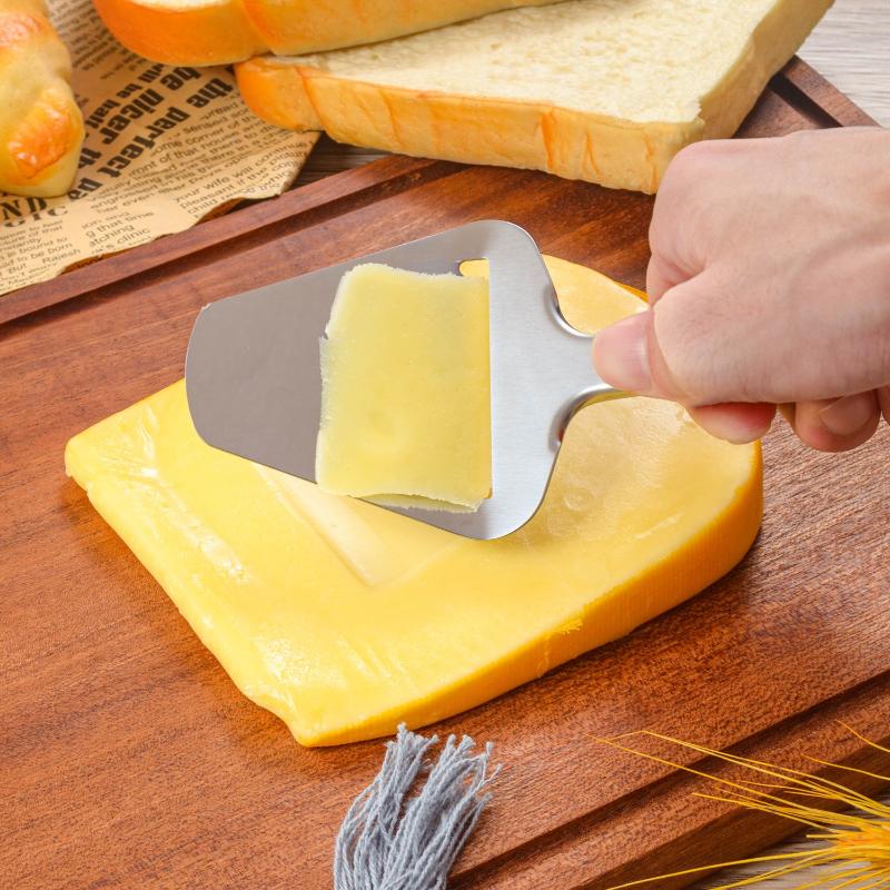 Dual-Purpose Stainless Steel Cheese Slicer Shaver  Kitchen Butter Cutter Tool For Baking Home Cooking Cheese Slicer