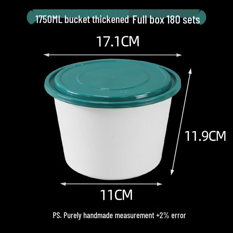 Handun Microwaveable Wheat Straw Disposable Round Food Container