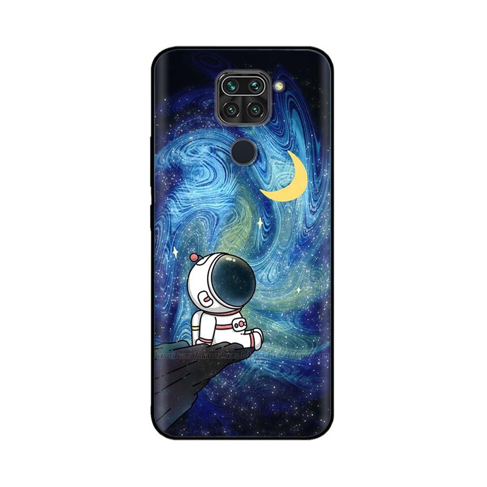 Cute Panda Back Cover For Redmi Note 9 Case For Xiaomi Redmi Note 9 Cases Note9 Soft Liquid Silicone Full Coverage Phone Case