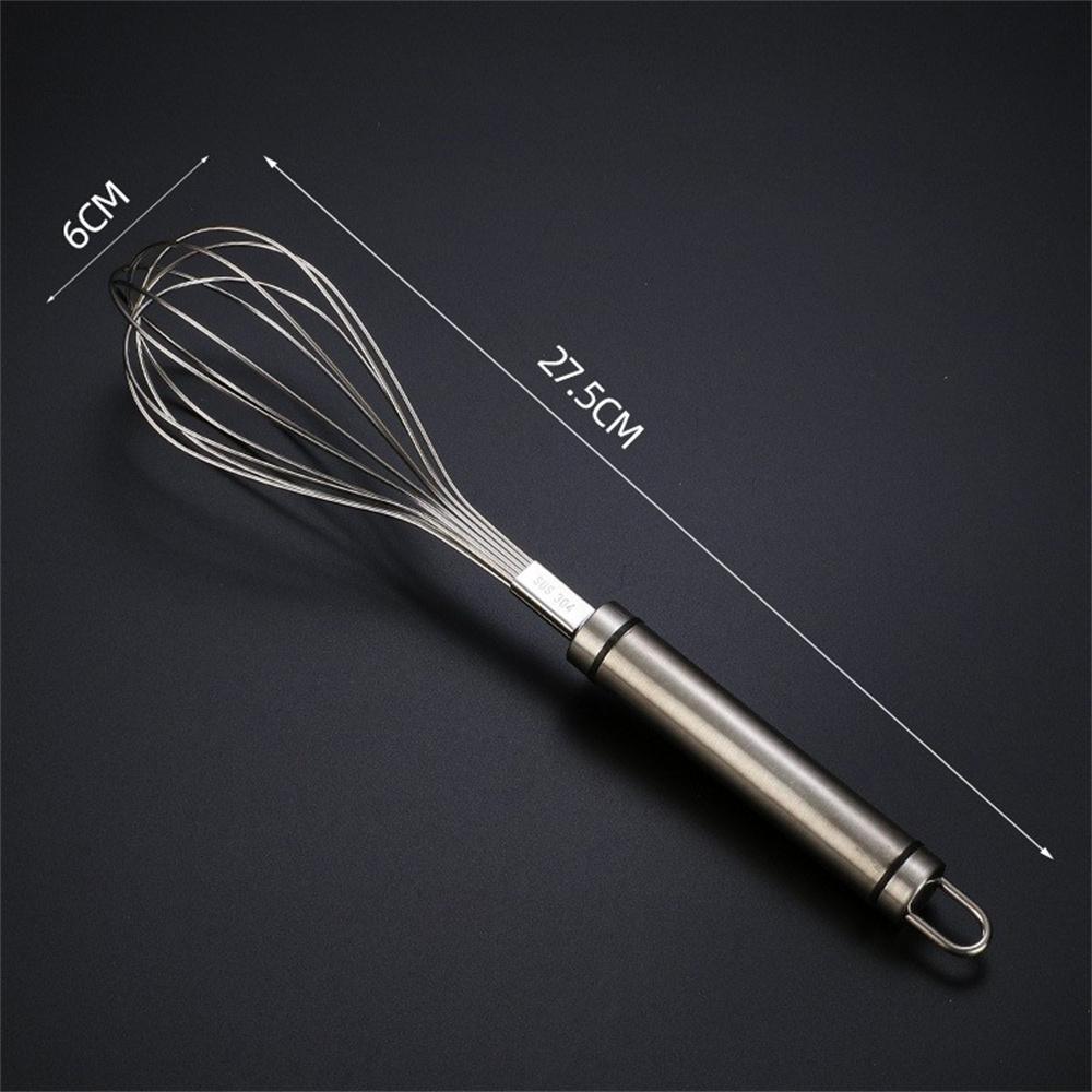 Stainless Steel Hand Egg Beater Whisk For Kitchen Blender Mixer Stirring Beating