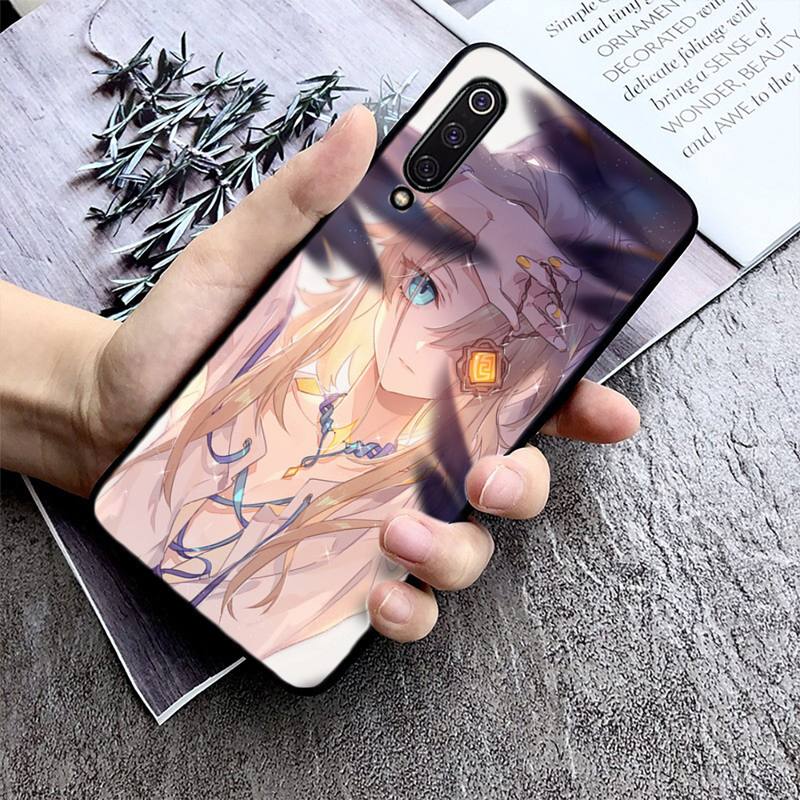 

Чехол для телефона Genshin Impact Albedo для Xiaomi max3 mi 9 se mi8 F1 9SE 10 lite F1, задний чехол Xiaomi 10T