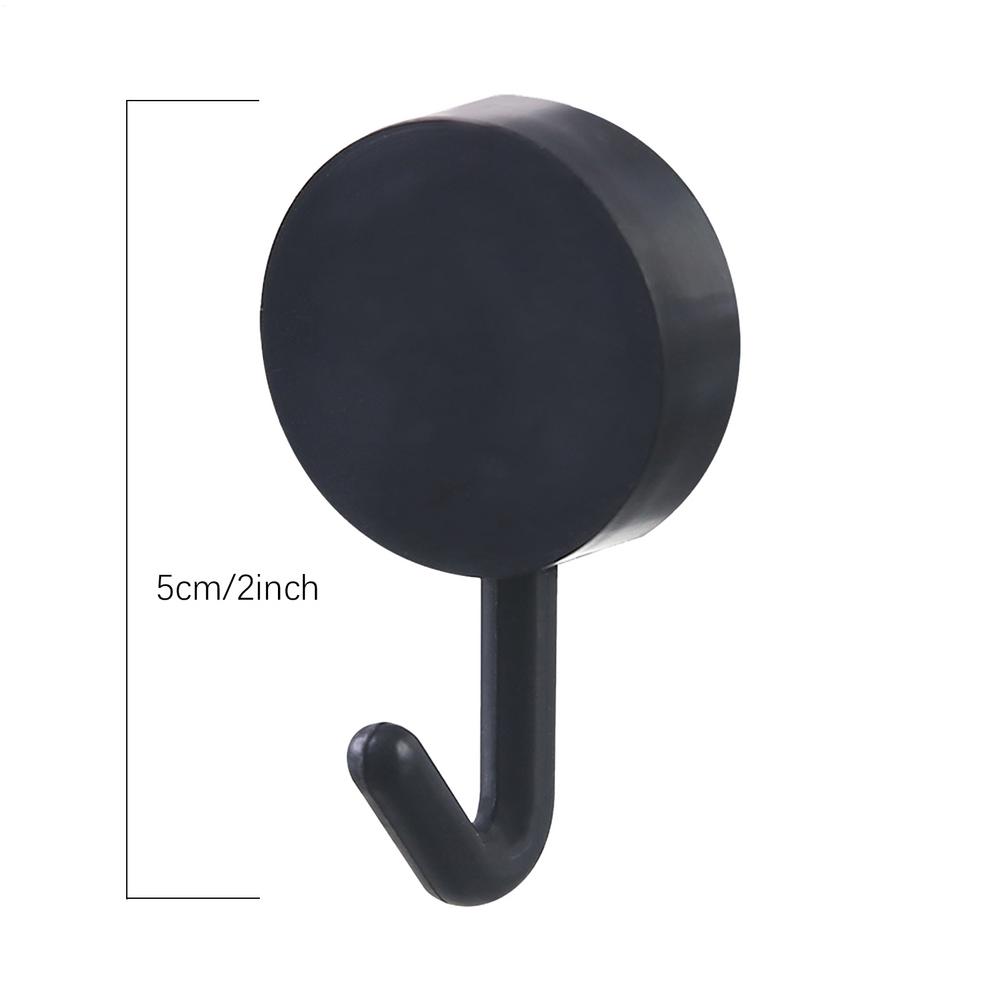 5pcs Self-adhesive Wall Mounted Hooks No Need To Drill Bathroom Door Kitchen Towel Hanger Hooks Home Storage Accessories