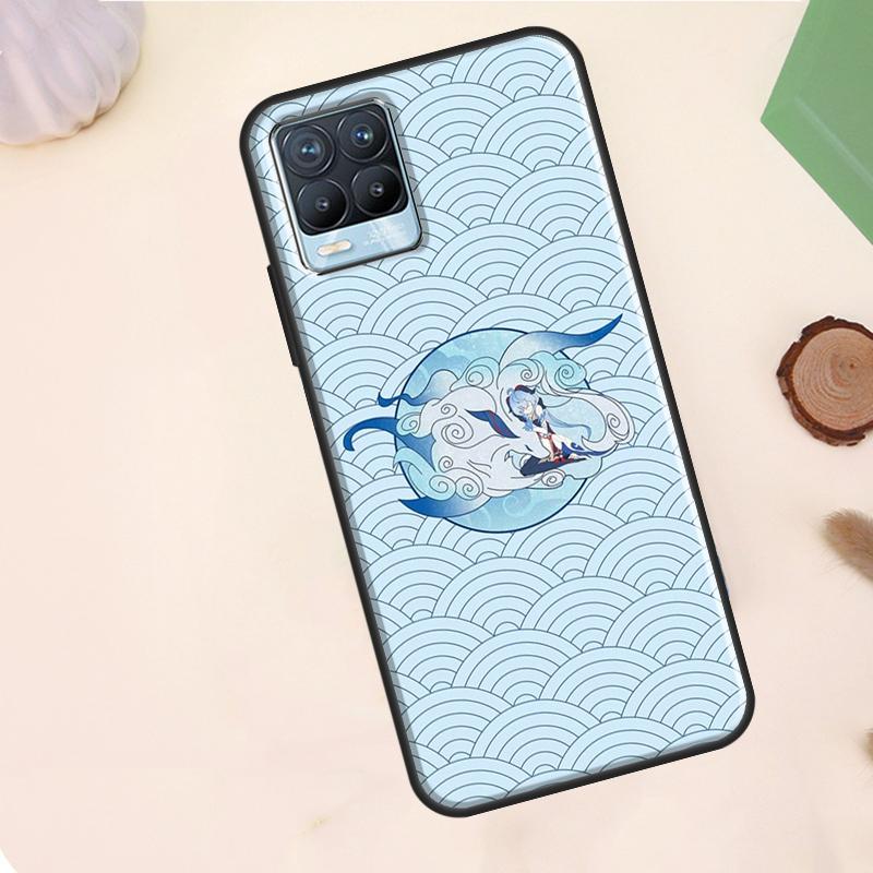 Genshin Impact GanYu Game Case For Realme C67 C71 C63 C61 C55 C51 C53 C35 C65 C75 11 12 13 14 Pro Plus GT6 GT7 15 Pro