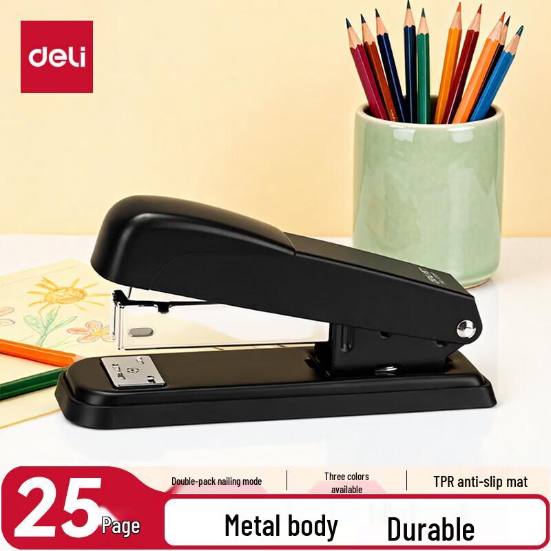 Deli Small Desktop Stapler