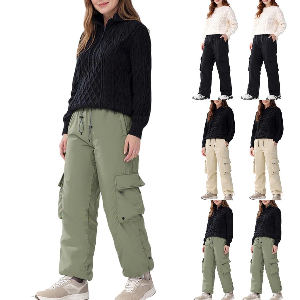 Women's Thick Cotton Ski Pants
