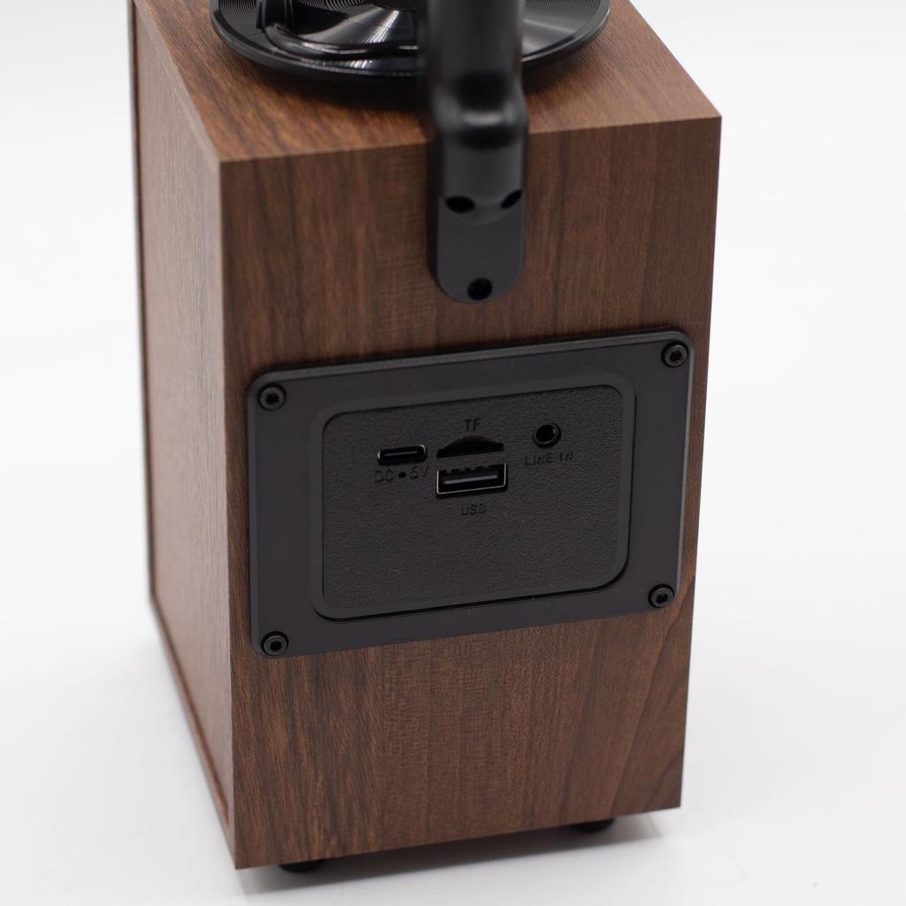 Retro Tall Gramophone Speaker (Extra Loud) – Bluetooth – 8 Watt