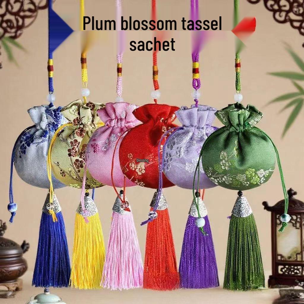 Customizable Herbal Mugwort Sachet: Dragon Boat Festival Mosquito & Insect Repellent Pendant