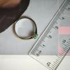 Silver Ring with Natural Emerald 0.488ct, Item Weight 1.71 Gr (2179962)