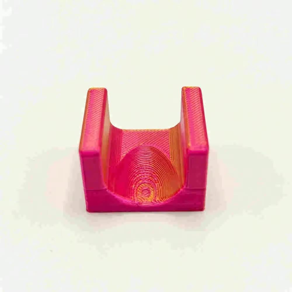 Magnetic Nail Holder, 1D Printed DIY Manicure Stand, Faux Suede Nail Display Rack, Anti-spill Nail Art Auxiliary Tool