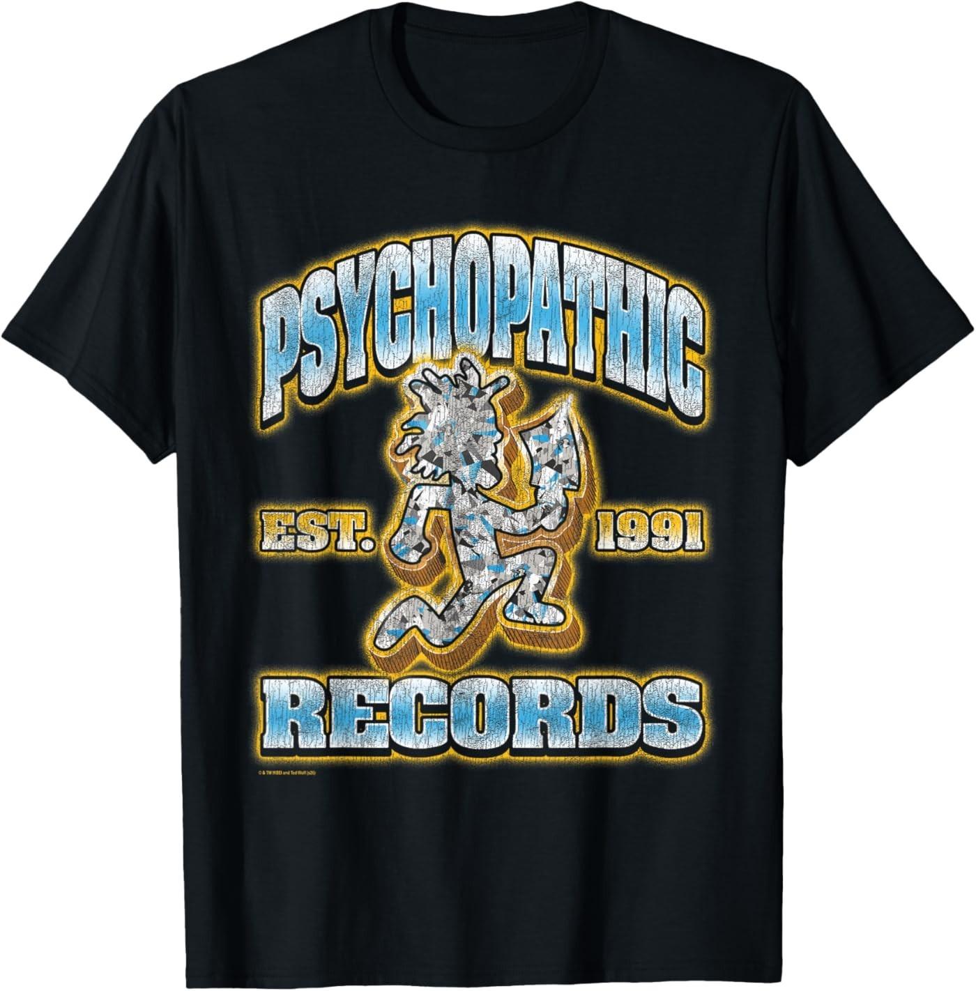 ICP Psychopathic Records Diamond Hatchetman 1991 Music T- Unisex T-Shirt XXXXL