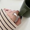 Винтажное серебряное кольцо-обручальное кольцо S925 для женщин, Не тускнеющее, Роскошная отделка, Регулируемый дизайн для указательного пальца