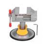 Suction Cup Mini Vise 45# Steel 360 Degree Rotation Mini Hand Tool for Glass Desktop Metal