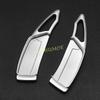 For 2017- Peugeot 508 2008 3008 5008 GT Aluminum Interior Steering Wheel Paddle Shifter Extension Gear Shift Trims Silver