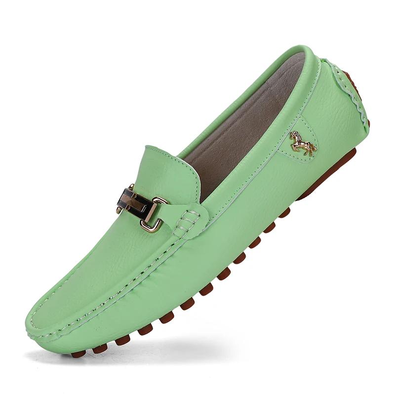 MAEDEF Scarpe da Ginnastica da Uomo Scarpe Moda Classiche Casual Mocassini Scarpa in Pelle Alta Qualità Nera Traspirante Scarpe Piatte da Uomo per Affari