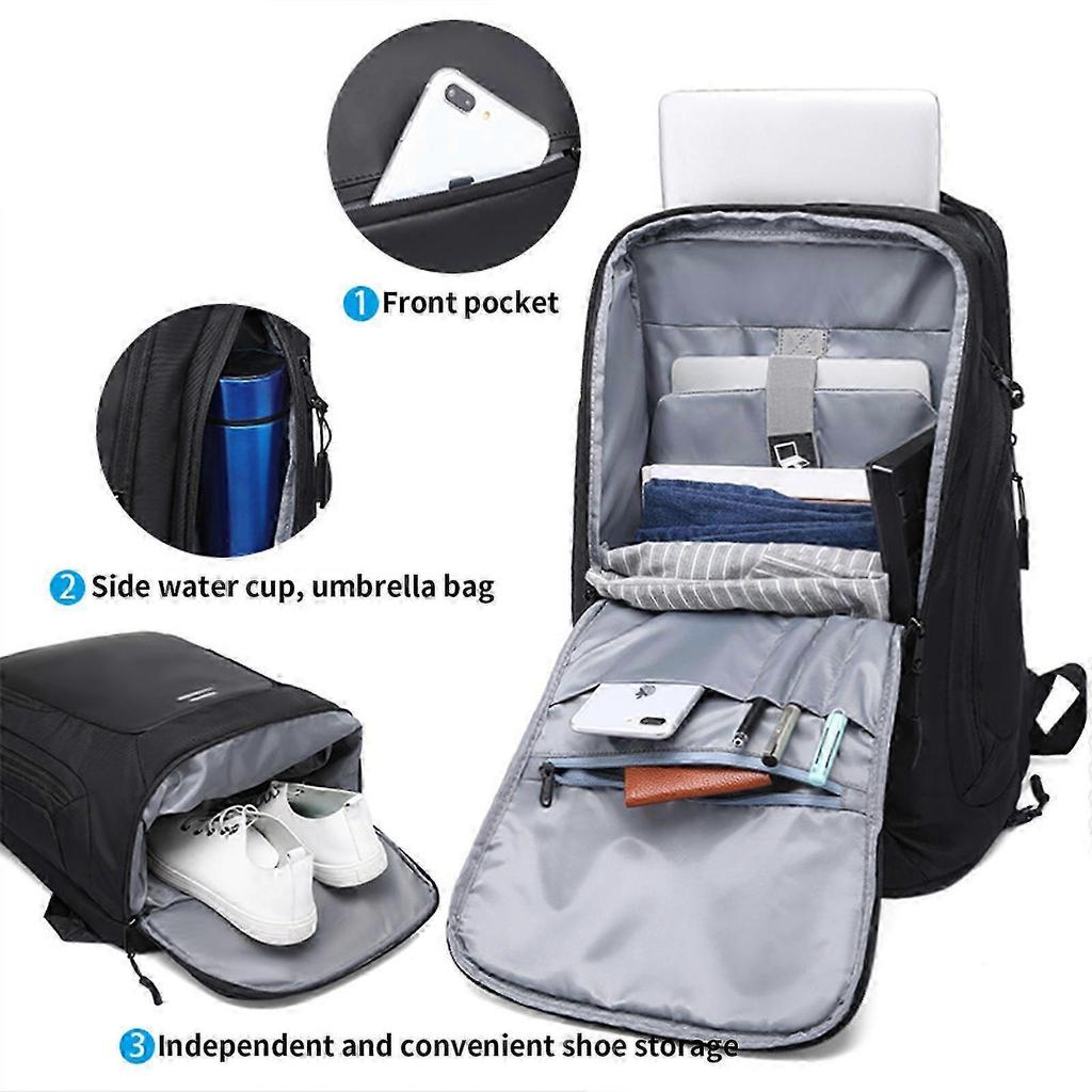 New Mochila para laptop para hombres, mochilas de negocios de 18 pulgadas, mochila de escuela, mochila casual para hombres y mujeres 25-26s